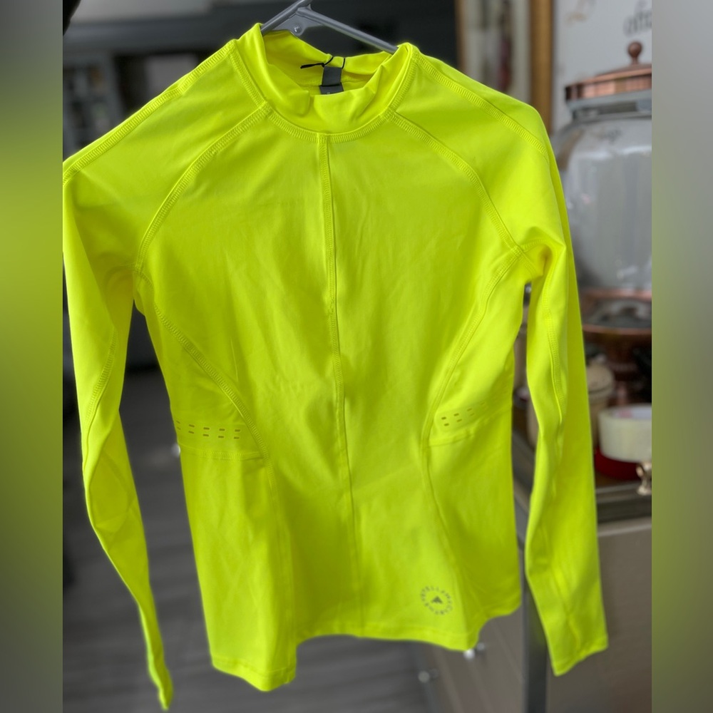 Adidas by Stella McCartney Neon Yellow Sweater - Picture 3 of 11